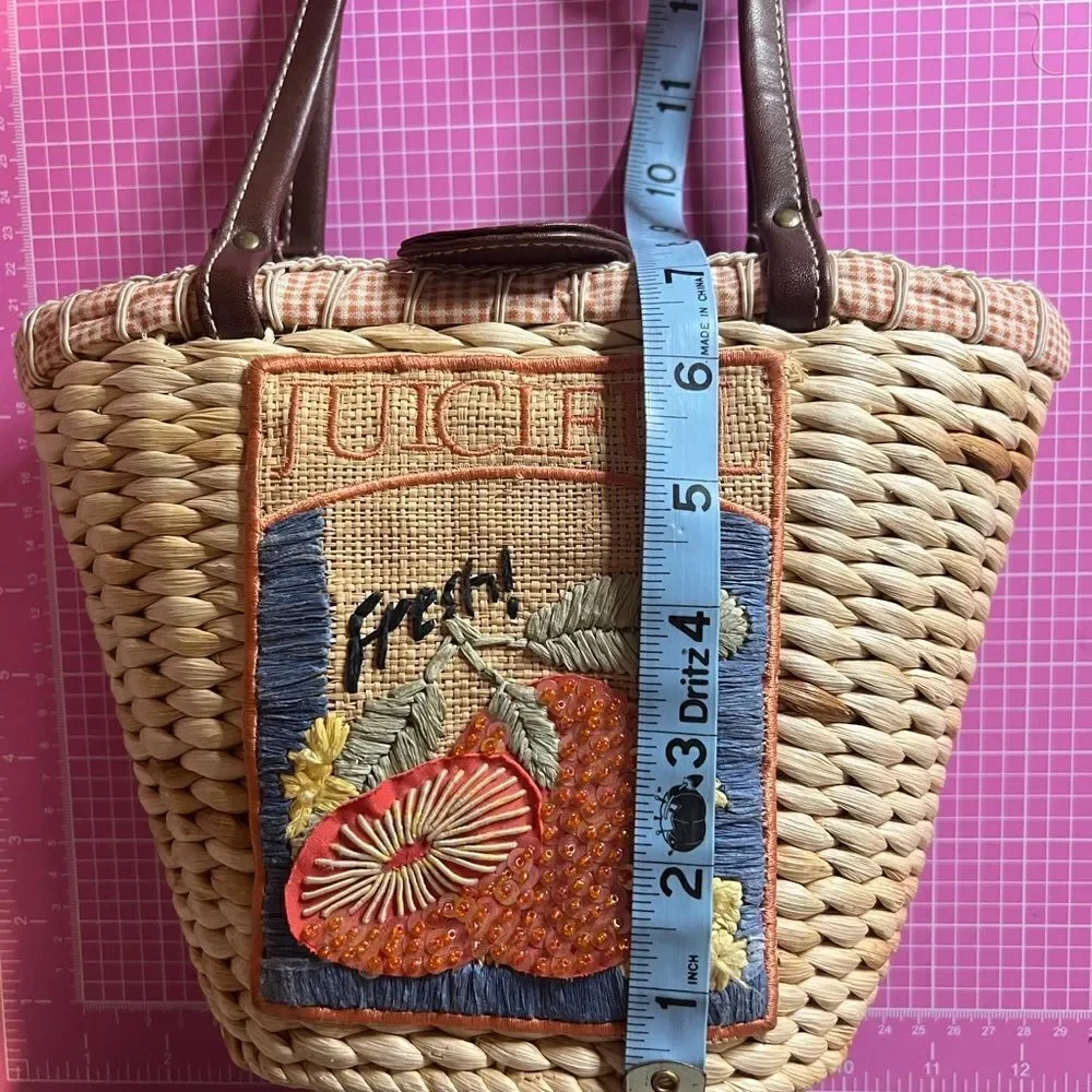 Juiciful Wicker Handbag  - Picture 3 of 10
